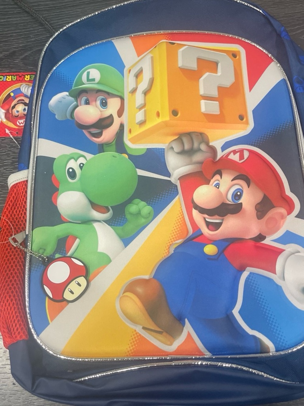 Nintendo Super Mario Kids Backpack with Mario, Luigi & Yoshi
